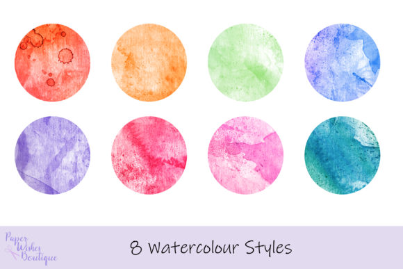 8 Watercolour Photoshop Styles for Creative Design Projects