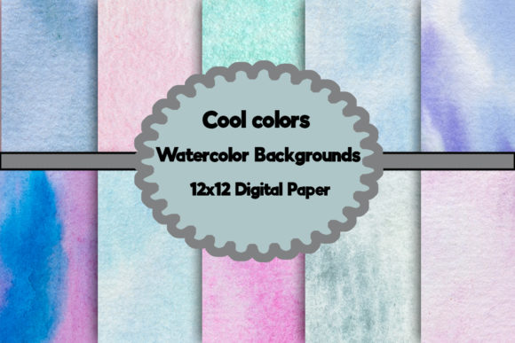 Cool Colors Watercolor Backgrounds: A Designer’s Practical Take